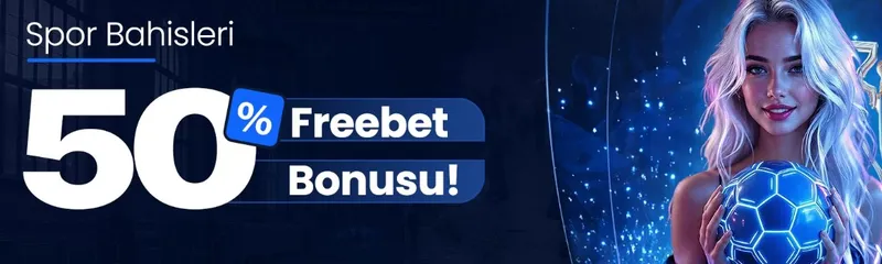 Betgar giriş yaparak %50 freebet bonusu kazanın